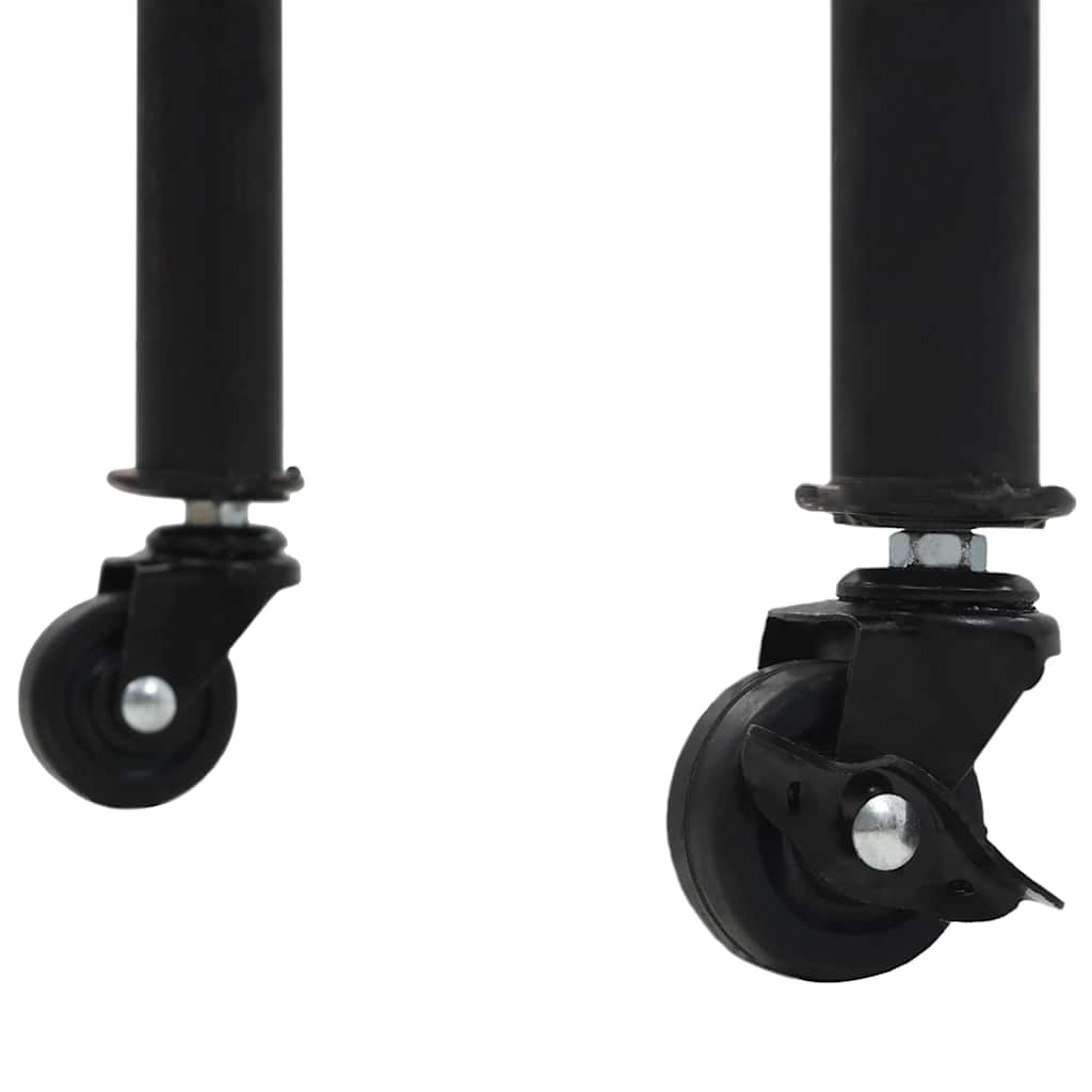 vidaXL Τραπέζι Κονσόλα 100 x 33,5 x 80 εκ. από MDF και Ξύλο Ελάτης