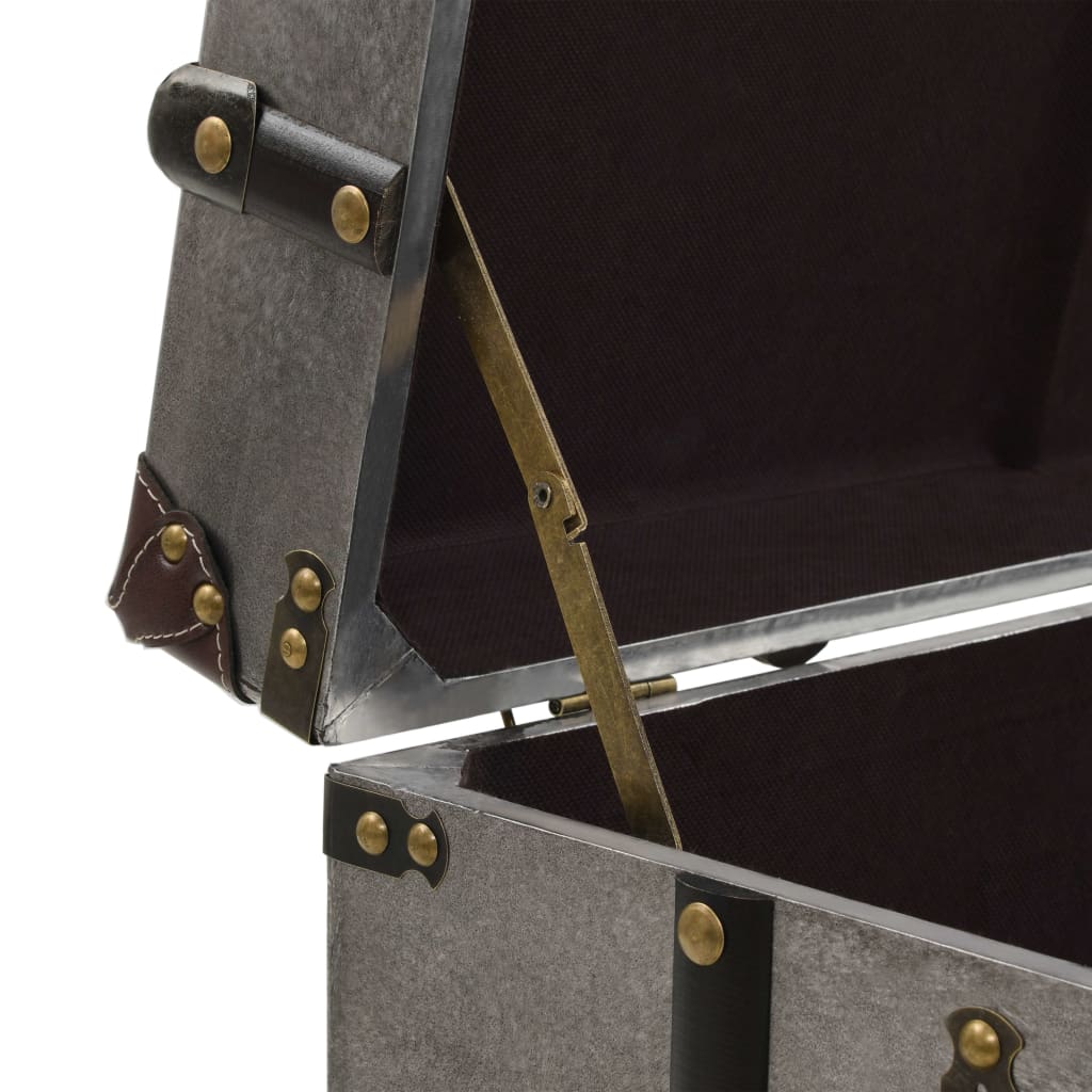 vidaXL Τραπεζάκι Σαλονιού 102 x 51 x 47,5 εκ. από MDF και Αλουμίνιο