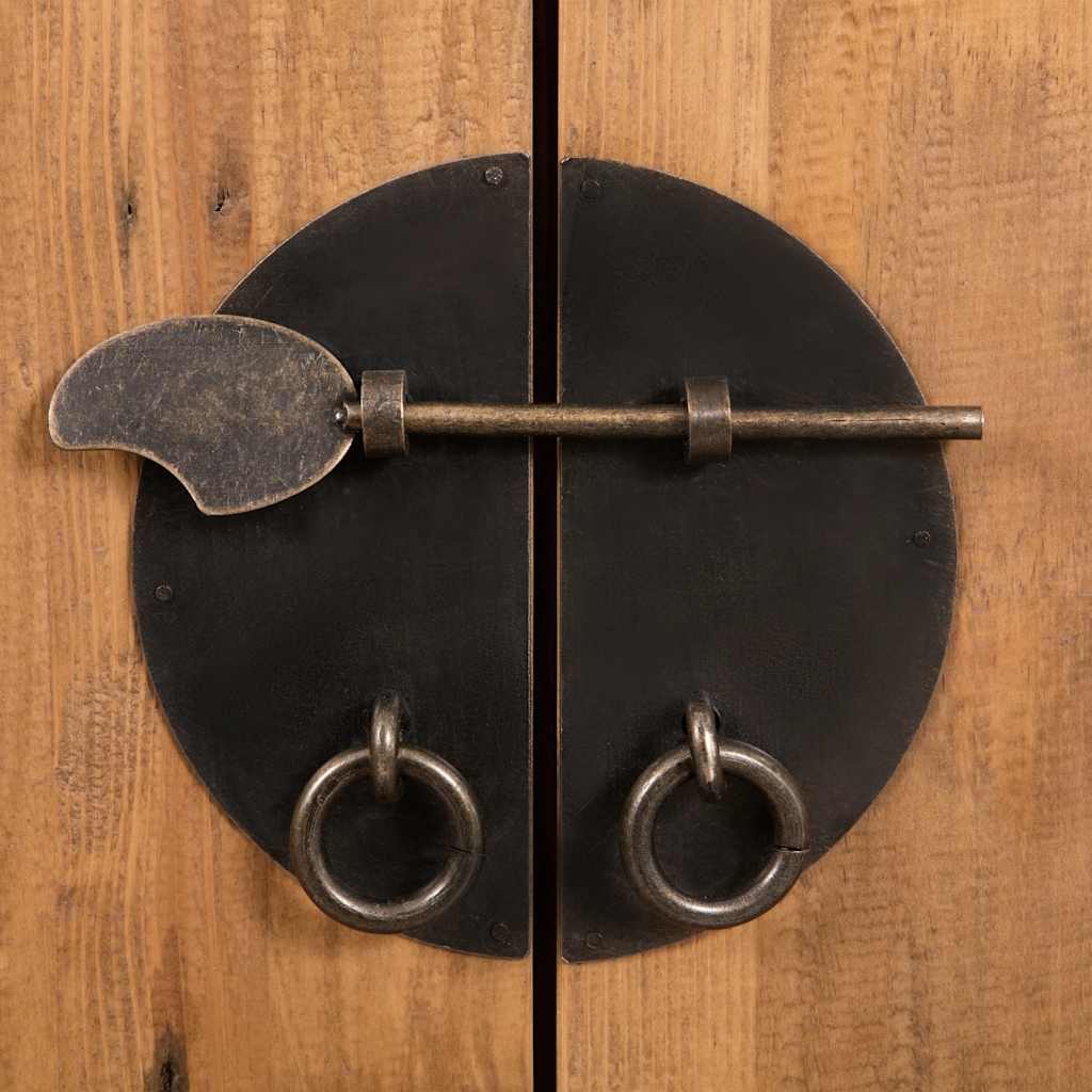 vidaXL Ντουλάπι Νιπτήρα 70x32x63 εκ. Μασίφ Ανακυκλωμένο Ξύλο Πεύκου