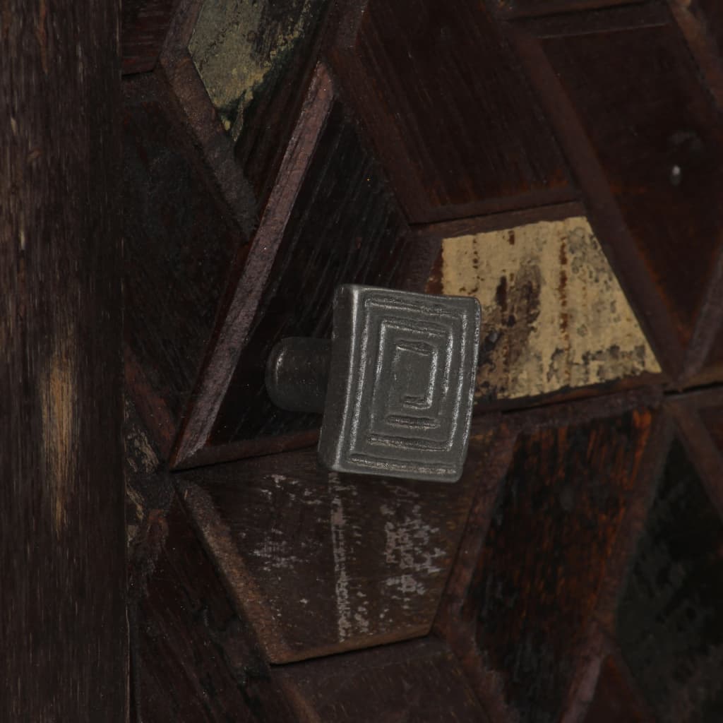 vidaXL Κομοδίνο 40 x 30 x 50 εκ. από Μασίφ Ανακυκλωμένο Ξύλο