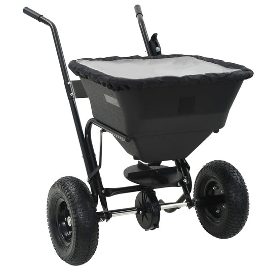 vidaXL Διανομέας Αλατιού Ώθησης 45 L 106 x 73 x 76 εκ. από PVC/Ατσάλι