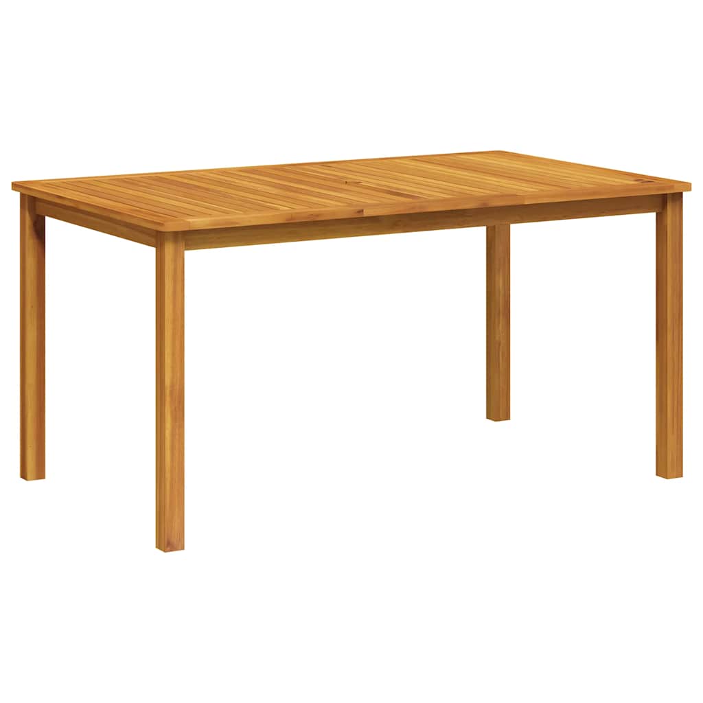 vidaXL Τραπέζι Κήπου 150 x 90 x 74 εκ. από Μασίφ Ξύλο Ακακίας
