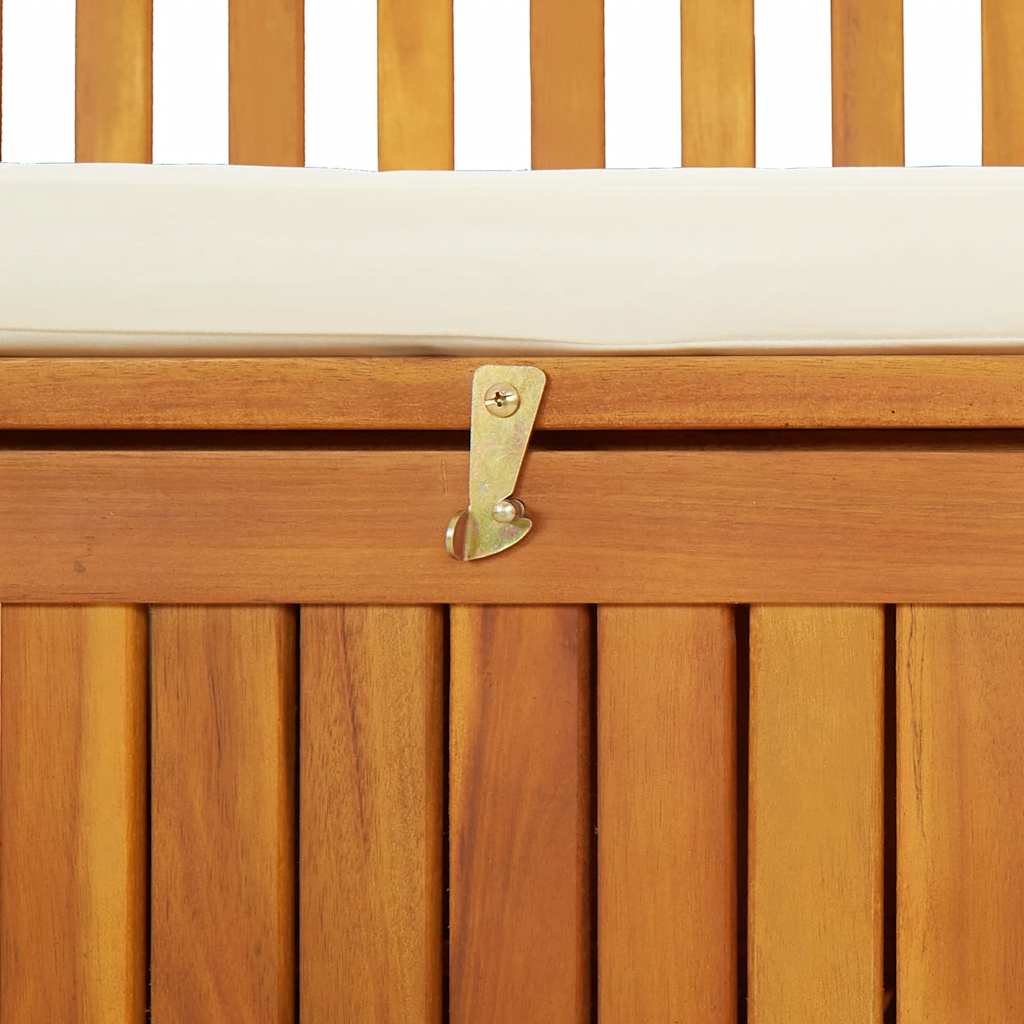 vidaXL Παγκάκι Κήπου με Αποθηκευτικό Χώρο 120x63x84 εκ. Ξύλο Ακακίας