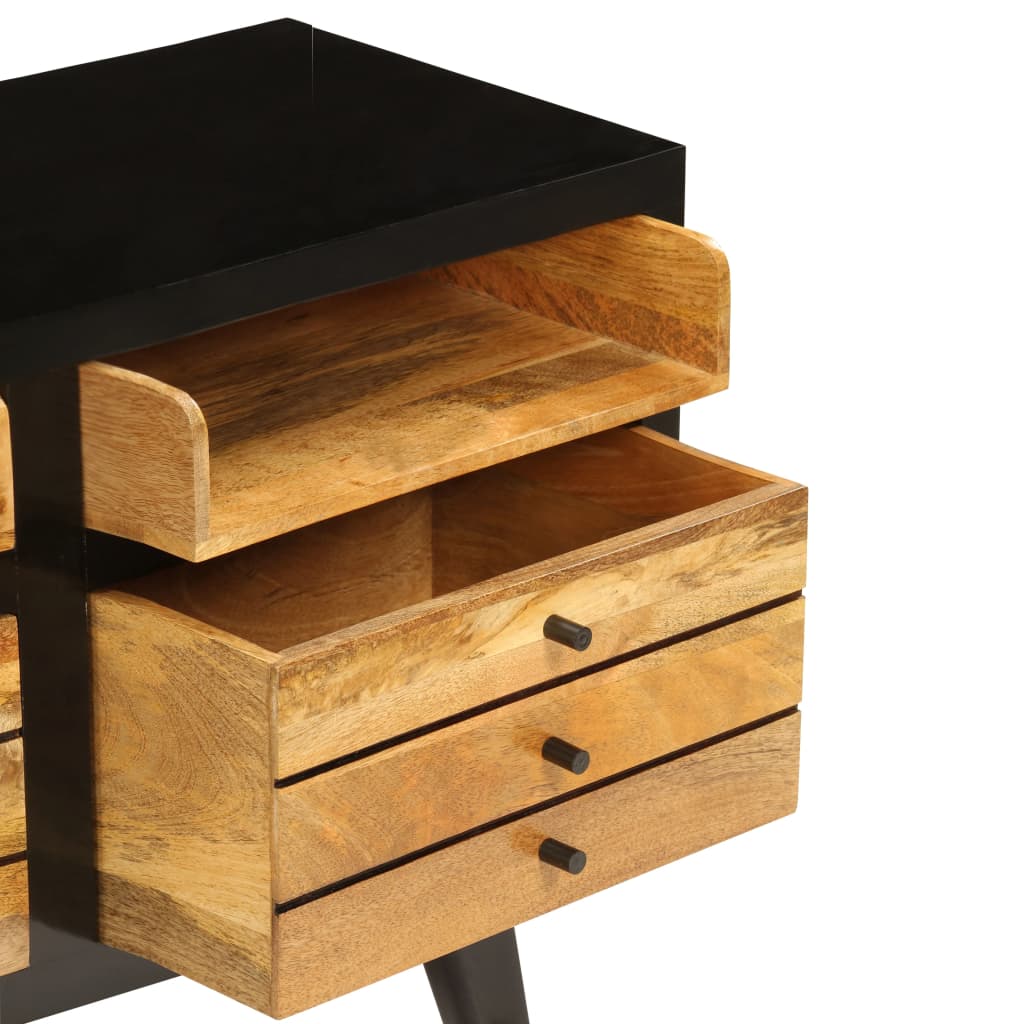 vidaXL Έπιπλο Τηλεόρασης 120 x 30 x 50 εκ. από Μασίφ Ξύλο Μάνγκο