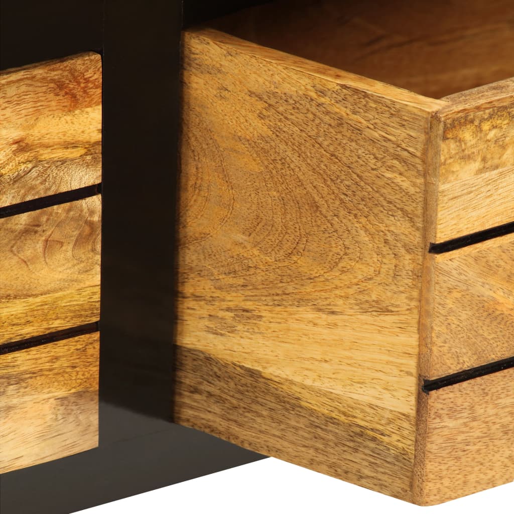 vidaXL Έπιπλο Τηλεόρασης 120 x 30 x 50 εκ. από Μασίφ Ξύλο Μάνγκο