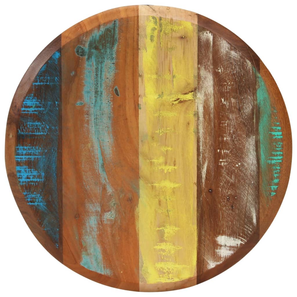 vidaXL Σκαμπό Μπαρ 2 τεμ. από Μασίφ Ανακυκλωμένο Ξύλο