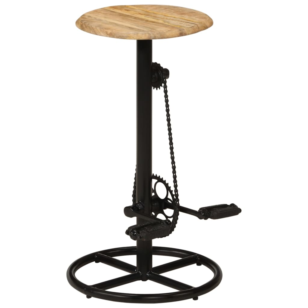 vidaXL Σκαμπό Μπαρ 2 τεμ. από Μασίφ Ξύλο Μάνγκο