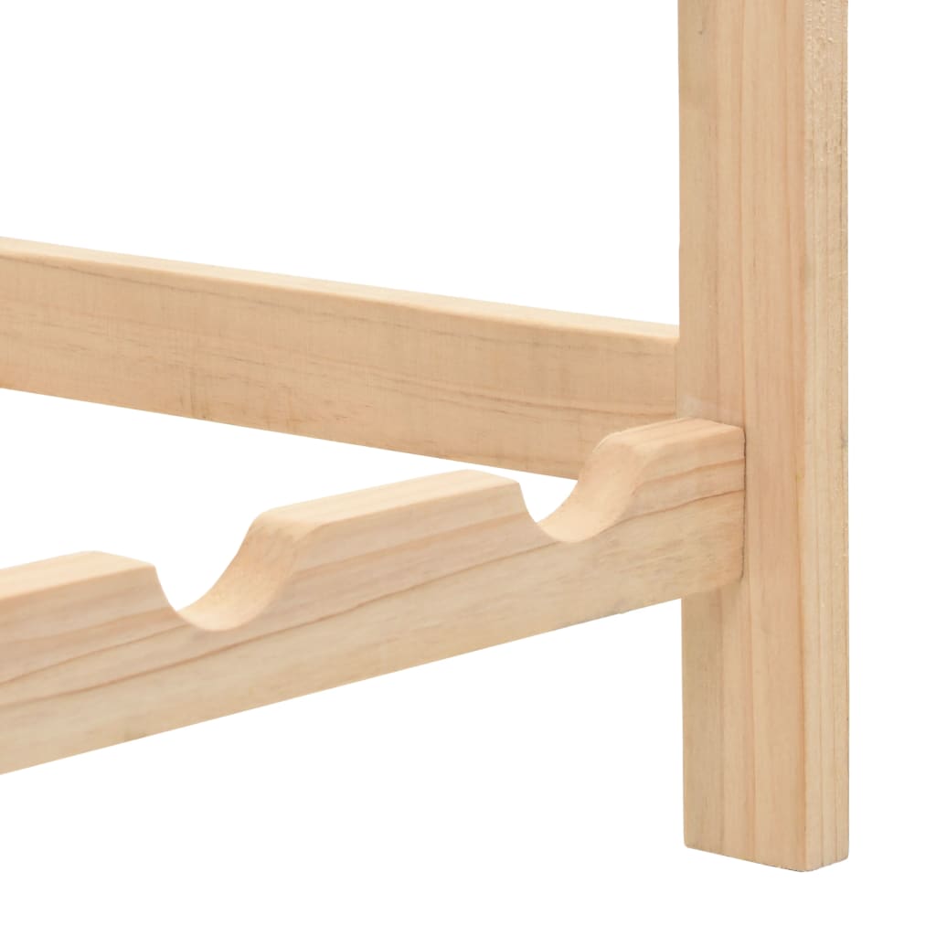 vidaXL Ραφιέρα/Σταντ Κρασιών 57,5 x 28 x 102 εκ. από Ξύλο Κέδρου