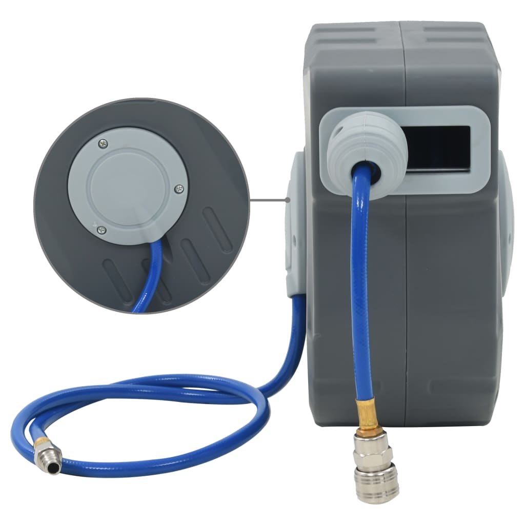 vidaXL Ανέμη με Λάστιχο Αέρος Αυτόματη 3/8'' 12 μ.