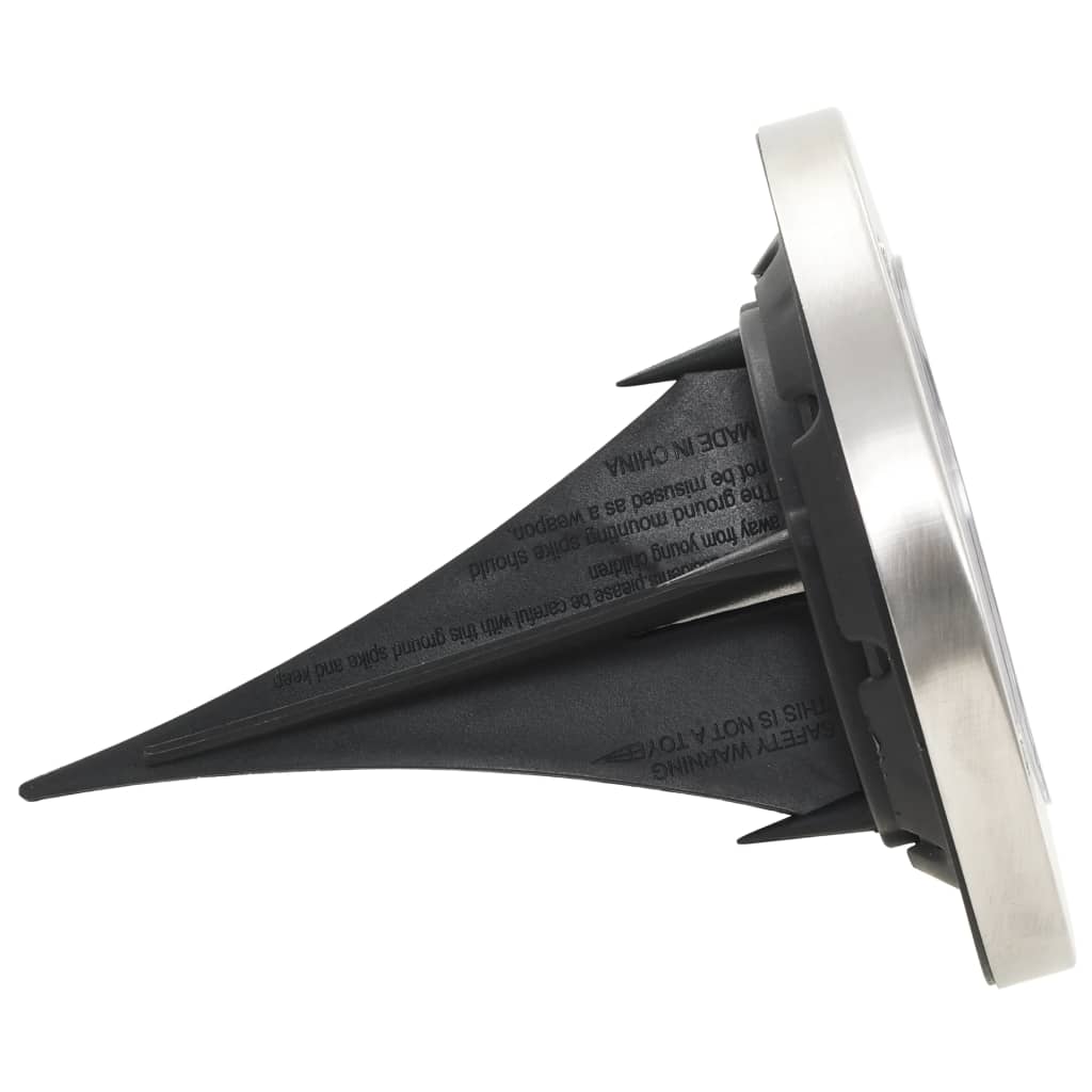 vidaXL Σποτ Ηλιακά Χωνευτά - Καρφωτά LED 8 τεμ. Θερμό Λευκό