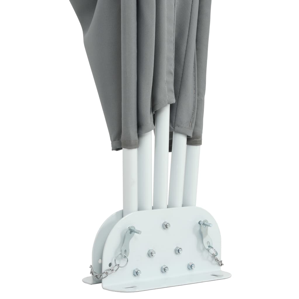 vidaXL Σκίαστρο Βεράντας Πλαϊνό Πτυσσόμενο Γκρι 300 x 200 εκ.