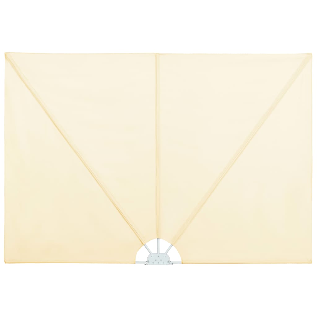 vidaXL Σκίαστρο Βεράντας Πλαϊνό Πτυσσόμενο Κρεμ 300 x 200 εκ.