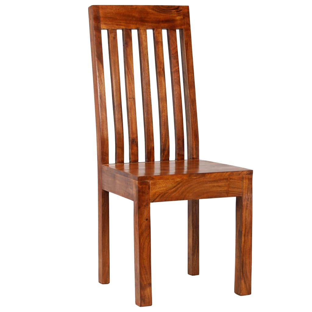 vidaXL Σετ Τραπεζαρίας 7 τεμ. από Μασίφ Ξύλο Ακακίας και Μάνγκο