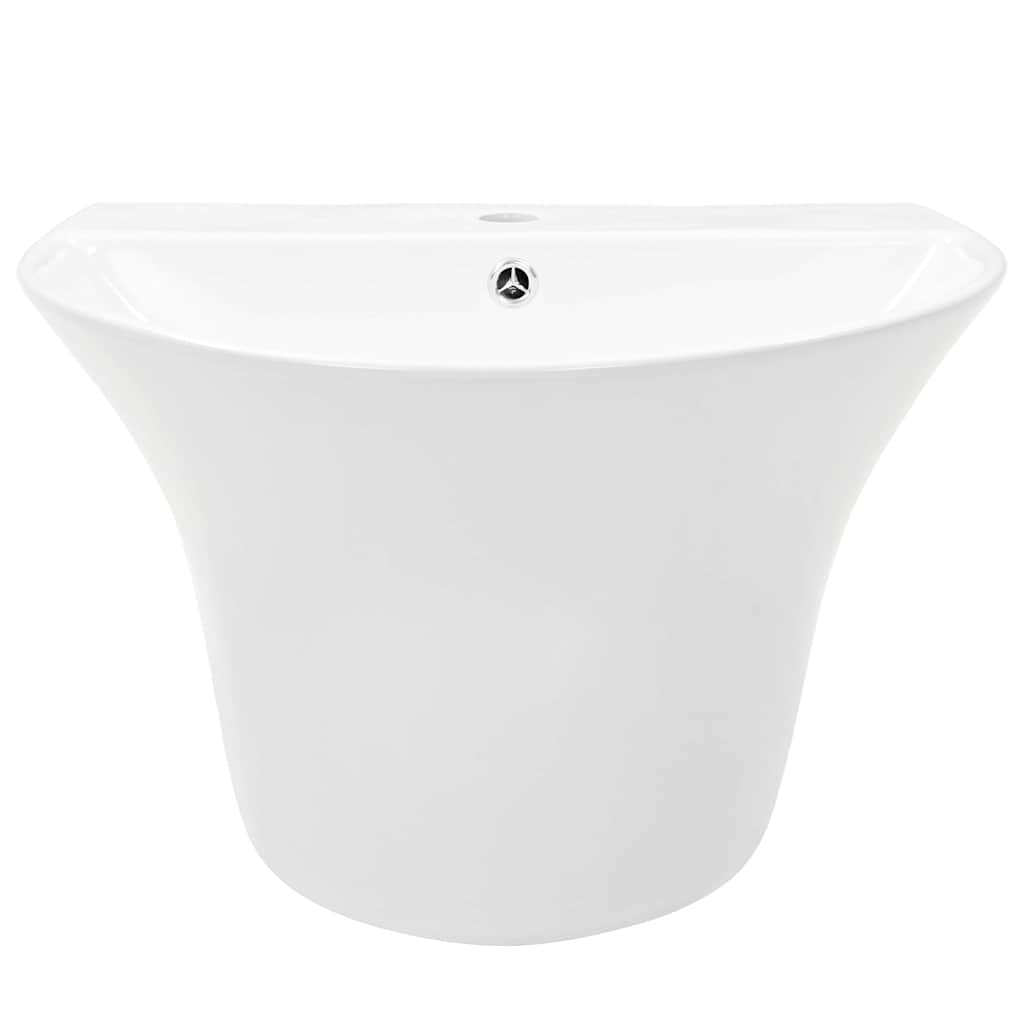 vidaXL Λεκάνη Λευκό 56 x 48 x 42 εκ. Γυαλιστερή Κεραμική