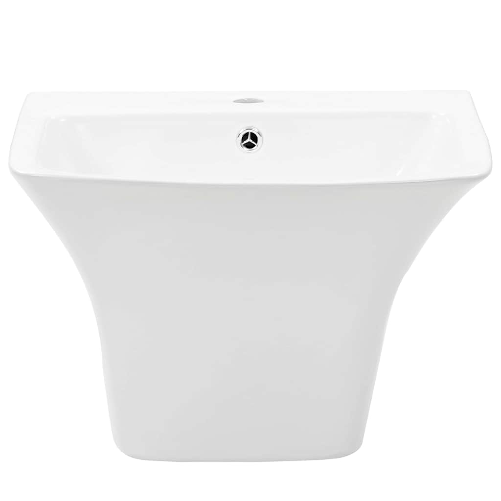 vidaXL Λεκάνη Λευκό 53 x 44 x 37 εκ. Γυαλιστερή Κεραμική