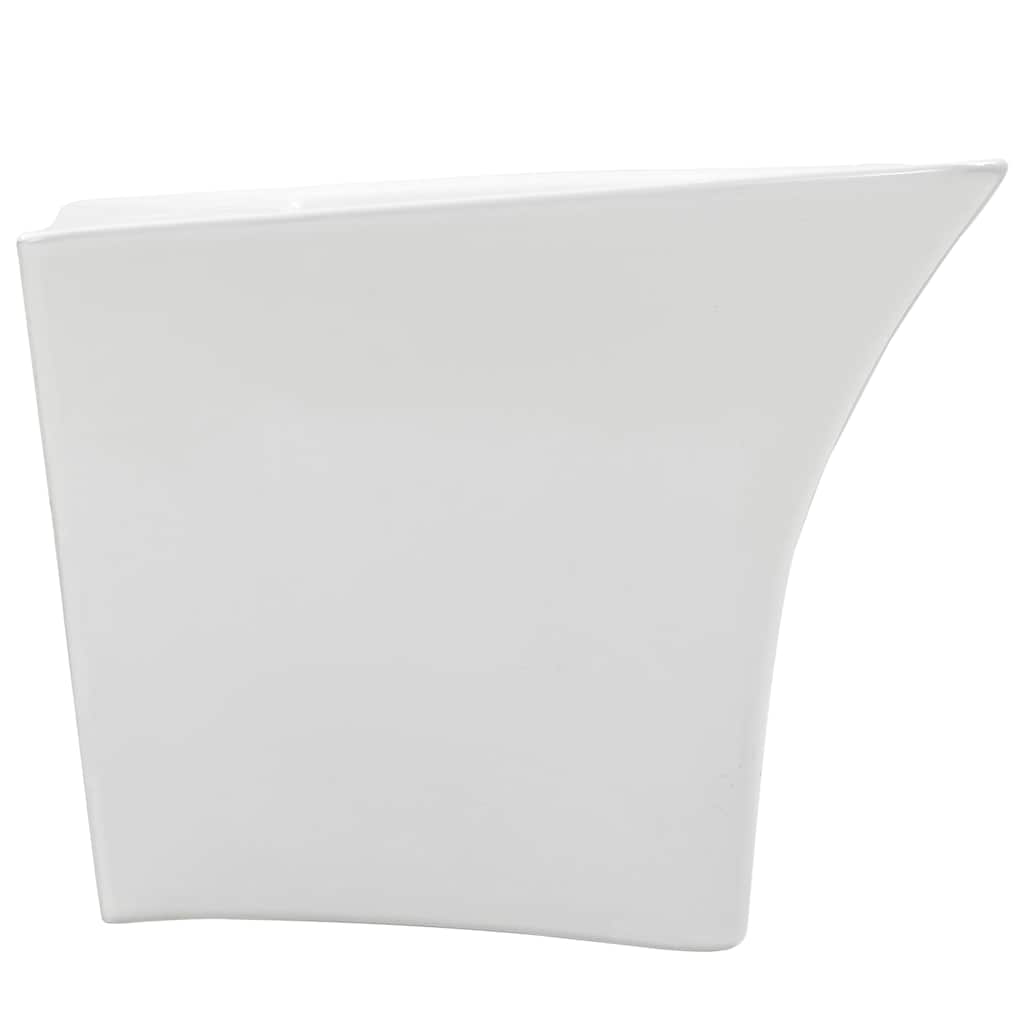 vidaXL Λεκάνη Λευκό 53 x 44 x 37 εκ. Γυαλιστερή Κεραμική