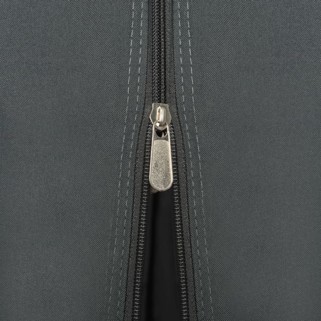 vidaXL Κιόσκι με Κουρτίνα Μαύρο 3 x 3 μ. από Αλουμίνιο