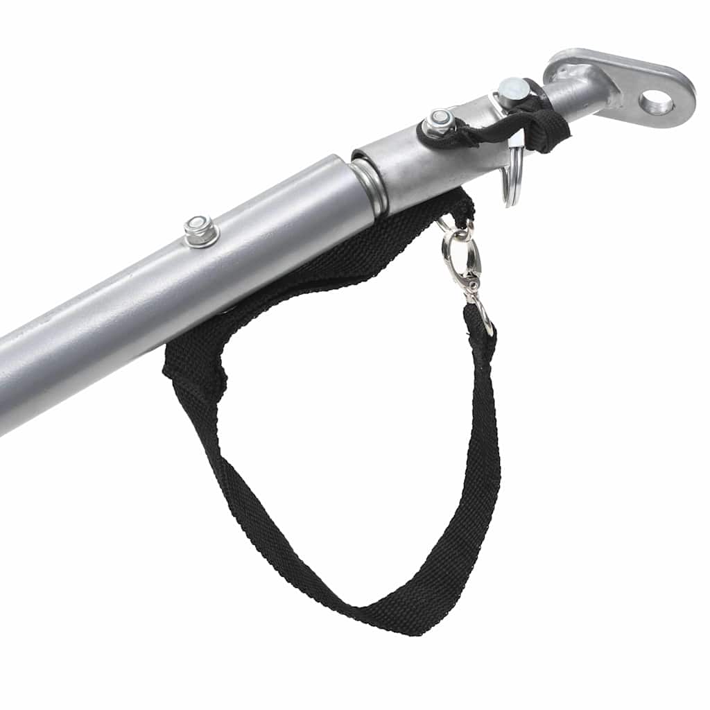 vidaXL Τρέιλερ Ποδηλάτου για Μεταφορά Φορτίων Μαύρο / Κίτρινο 65 κ.