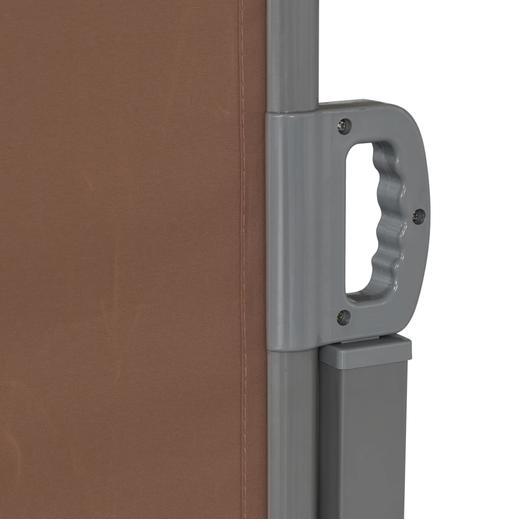 vidaXL Σκίαστρο Πλαϊνό Συρόμενο Καφέ 160 x 600 εκ.