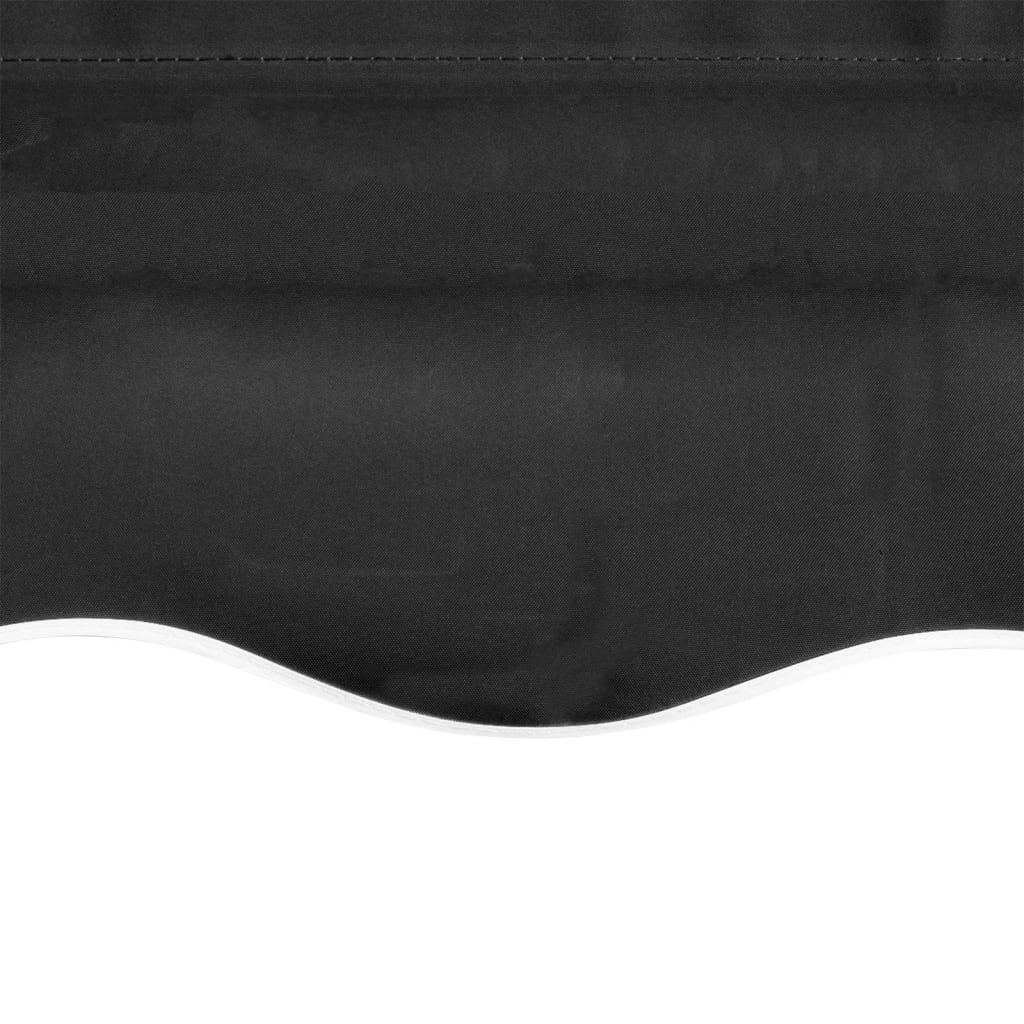 vidaXL Τεντόπανο Ανθρακί 450 x 300 εκ. από Καραβόπανο