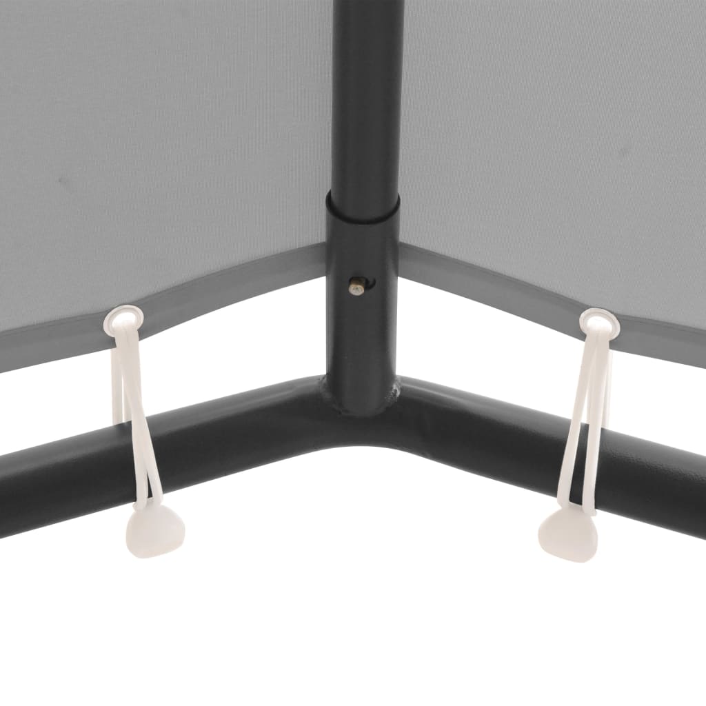 vidaXL Κιόσκι Ανθρακί 4 x 4 μ.