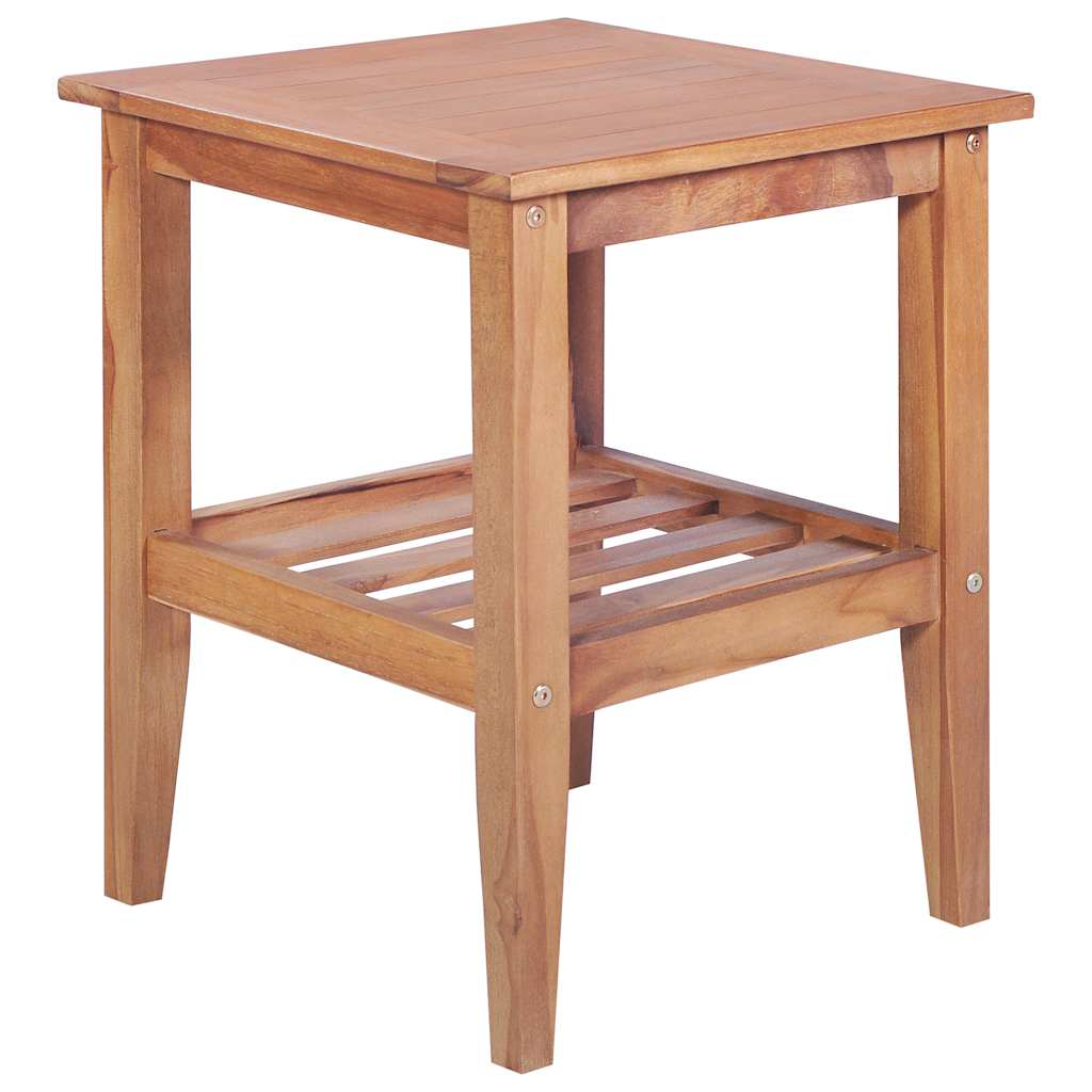 vidaXL Σετ Επίπλων Bistro 3 Τεμαχίων από Μασίφ Ξύλο Teak