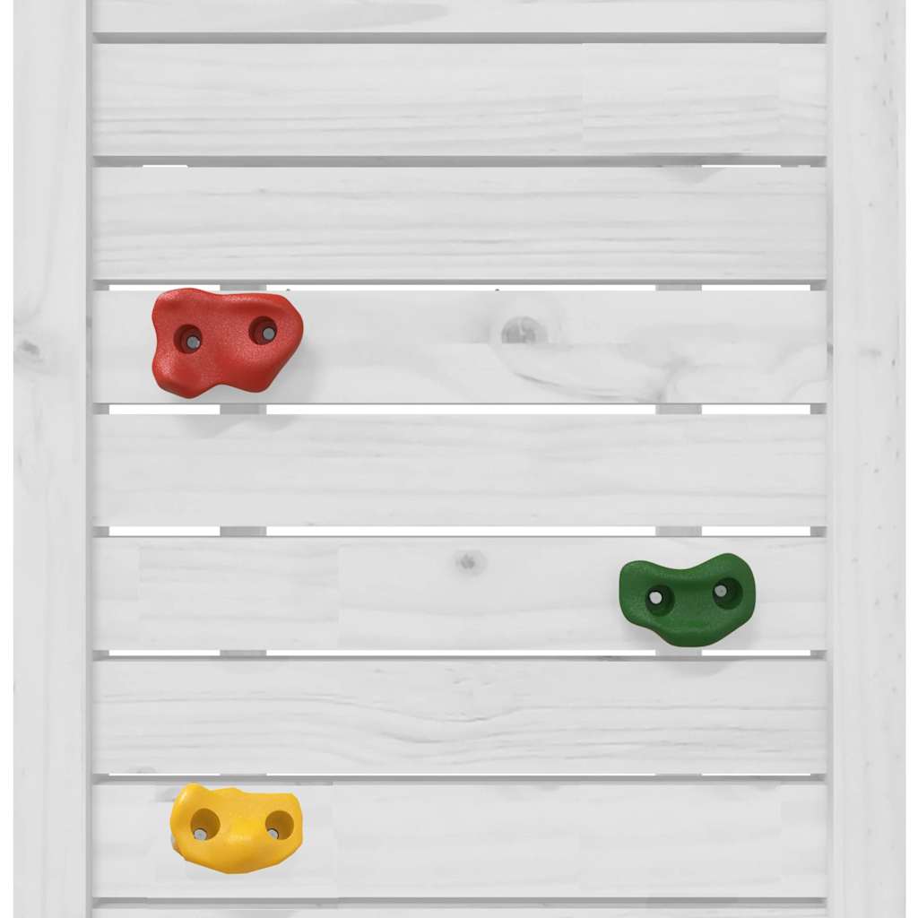 vidaXL Κούνια με Σκάλα και Πιασίματα Αναρρίχησης Μπλε Πολυαιθυλένιο