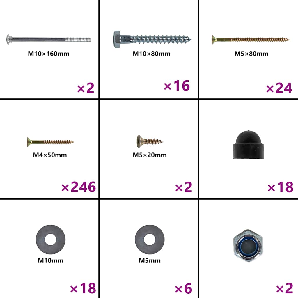 vidaXL Κούνια με Σκάλα και Πιασίματα Αναρρίχησης Μπλε Πολυαιθυλένιο