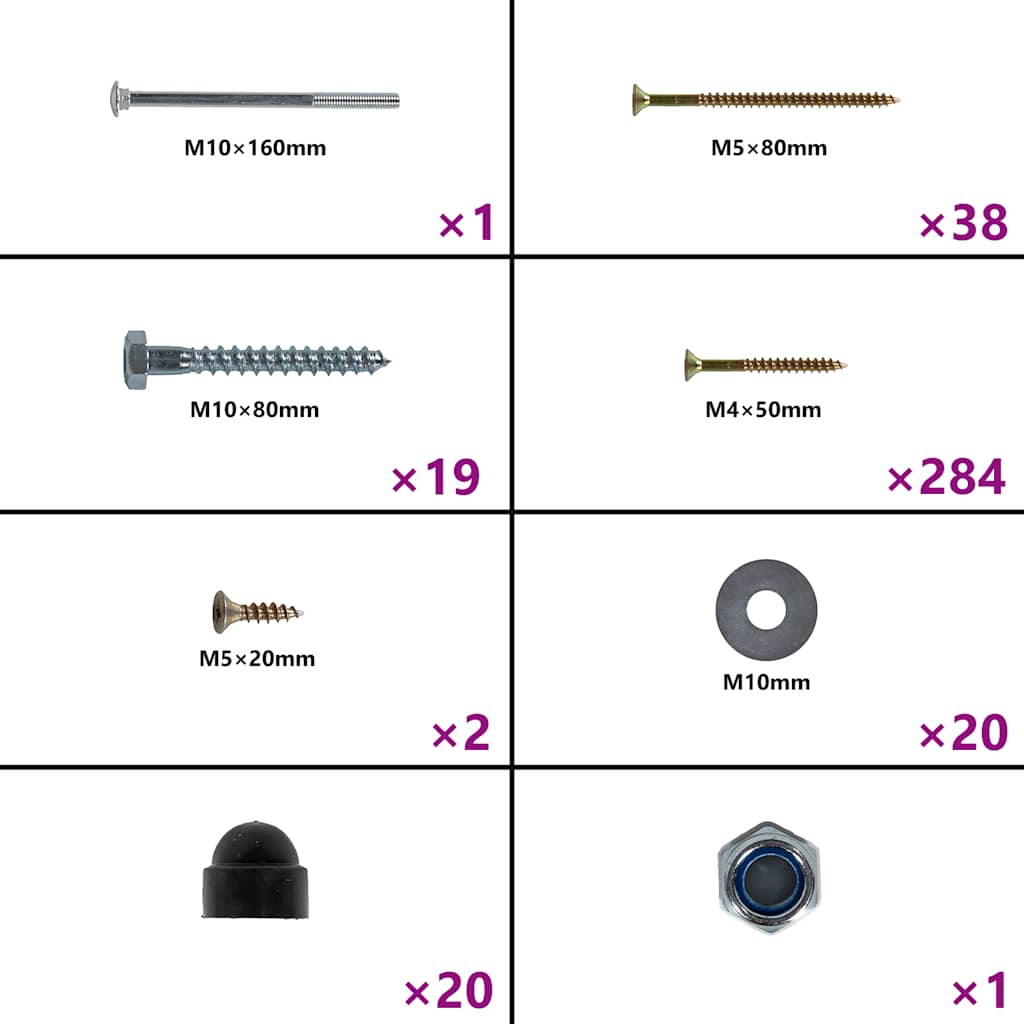 vidaXL Κούνιες με Σχοινιά 2 τεμ. Μπλε 37 x 15 εκ. από Πολυαιθυλένιο
