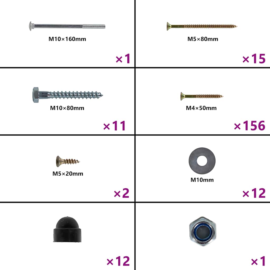 vidaXL Κούνια με Σκάλα από Σχοινί Μπλε από Πολυαιθυλένιο