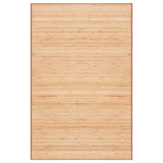 vidaXL Χαλί Καφέ 100 x 160 εκ. από Μπαμπού