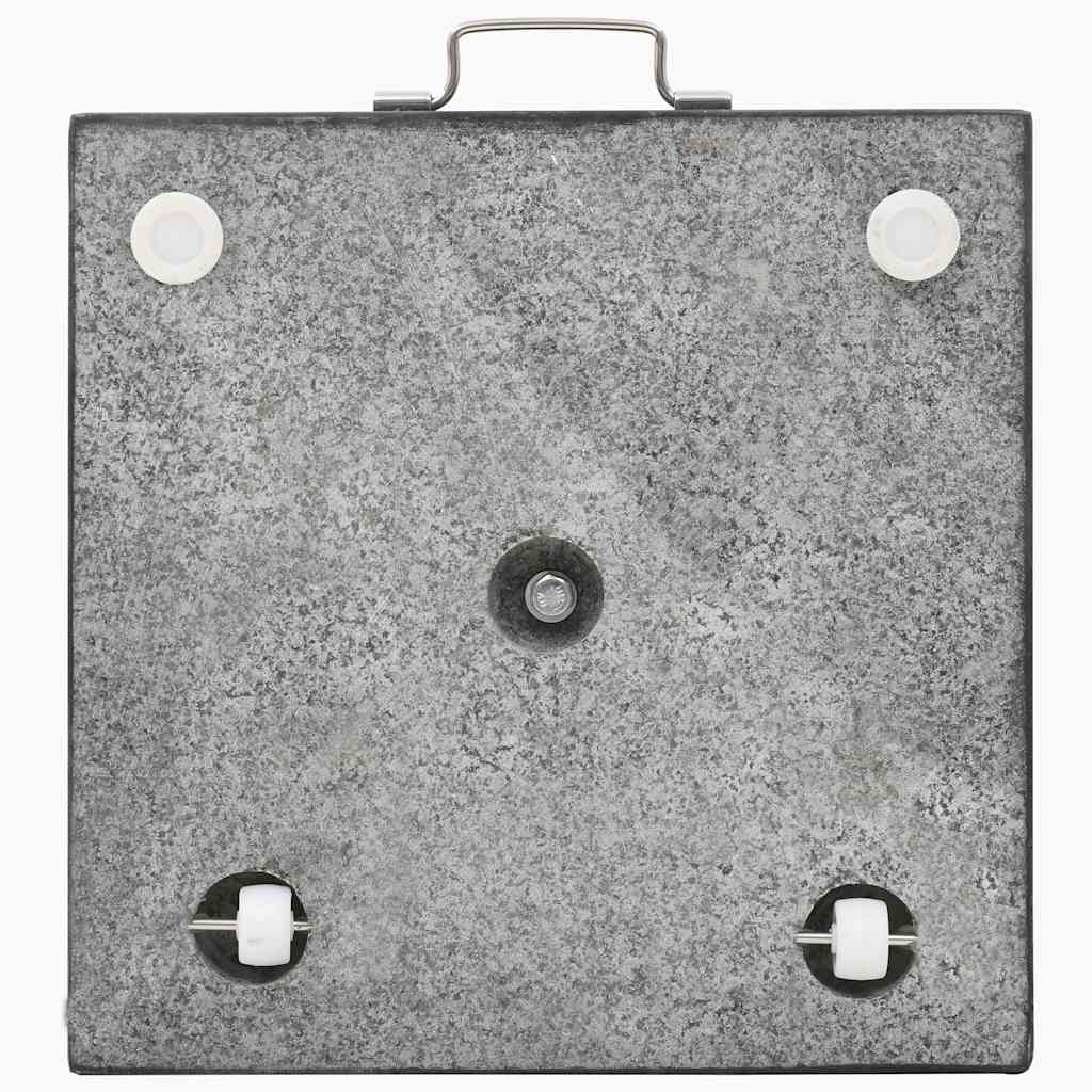 vidaXL Βάση Ομπρέλας Τετράγωνη Μαύρη 28,5 κ. από Γρανίτη