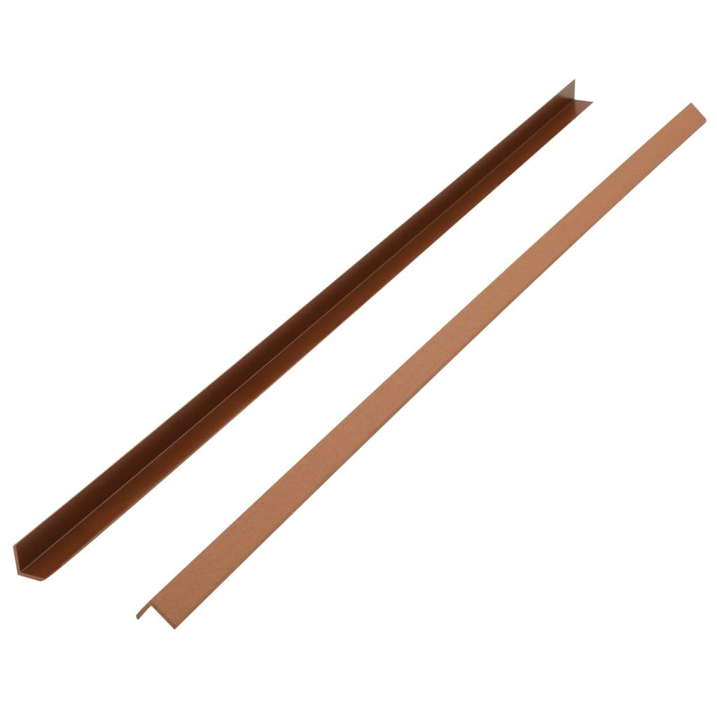 vidaXL Γωνίες Deck 5 τεμ Ανοιχτό Καφέ 170 εκ. από WPC