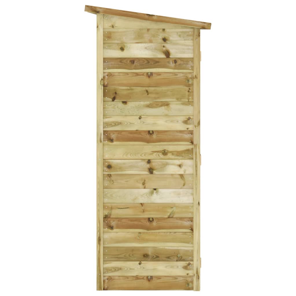 vidaXL Αποθήκη Εργαλείων Κήπου 182x76x175 εκ. Εμποτισμένο Ξύλο Πεύκου