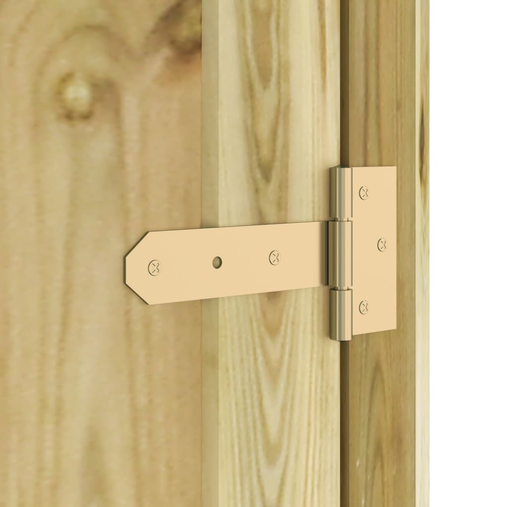 vidaXL Αποθήκη Εργαλείων Κήπου 182x76x175 εκ. Εμποτισμένο Ξύλο Πεύκου