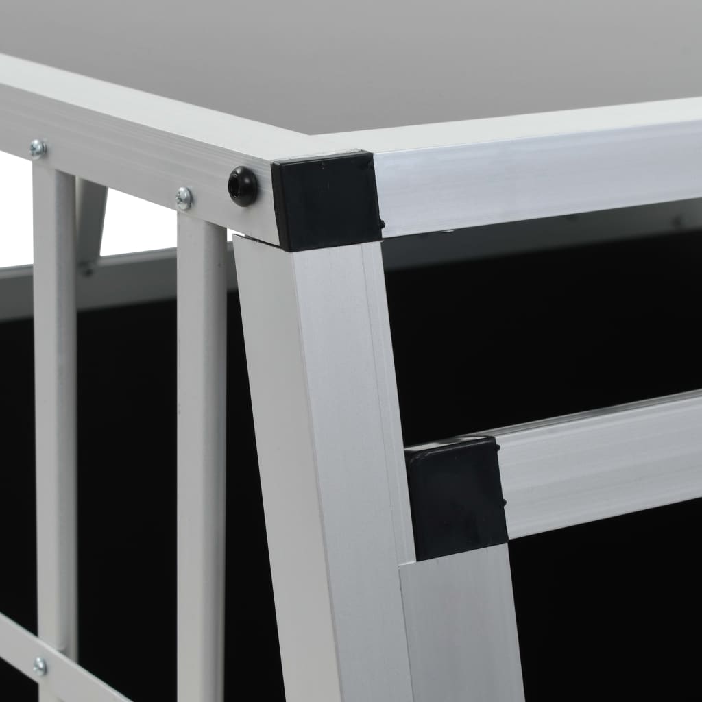 vidaXL Κλουβί Σκύλου με Διπλή Πόρτα 94 x 88 x 69 εκ.