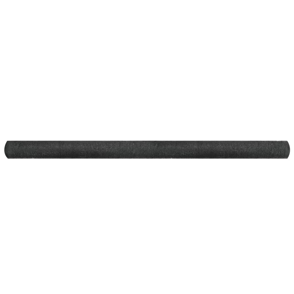 vidaXL Δίχτυ Σκίασης Μαύρο 2 x 25 μ. από HDPE