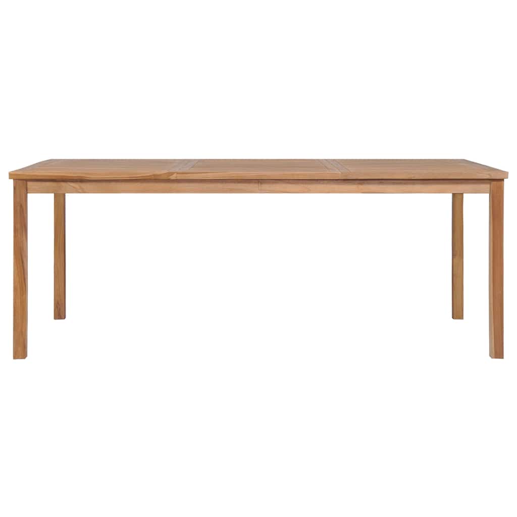 vidaXL Τραπέζι Κήπου 200 x 100 x 77 εκ. από Μασίφ Ξύλο Teak