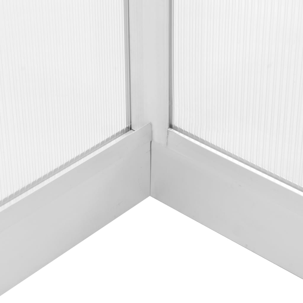 vidaXL Θερμοκήπιο 362 x 190 x 195 εκ. 13,41 μ³ Αλουμινίου
