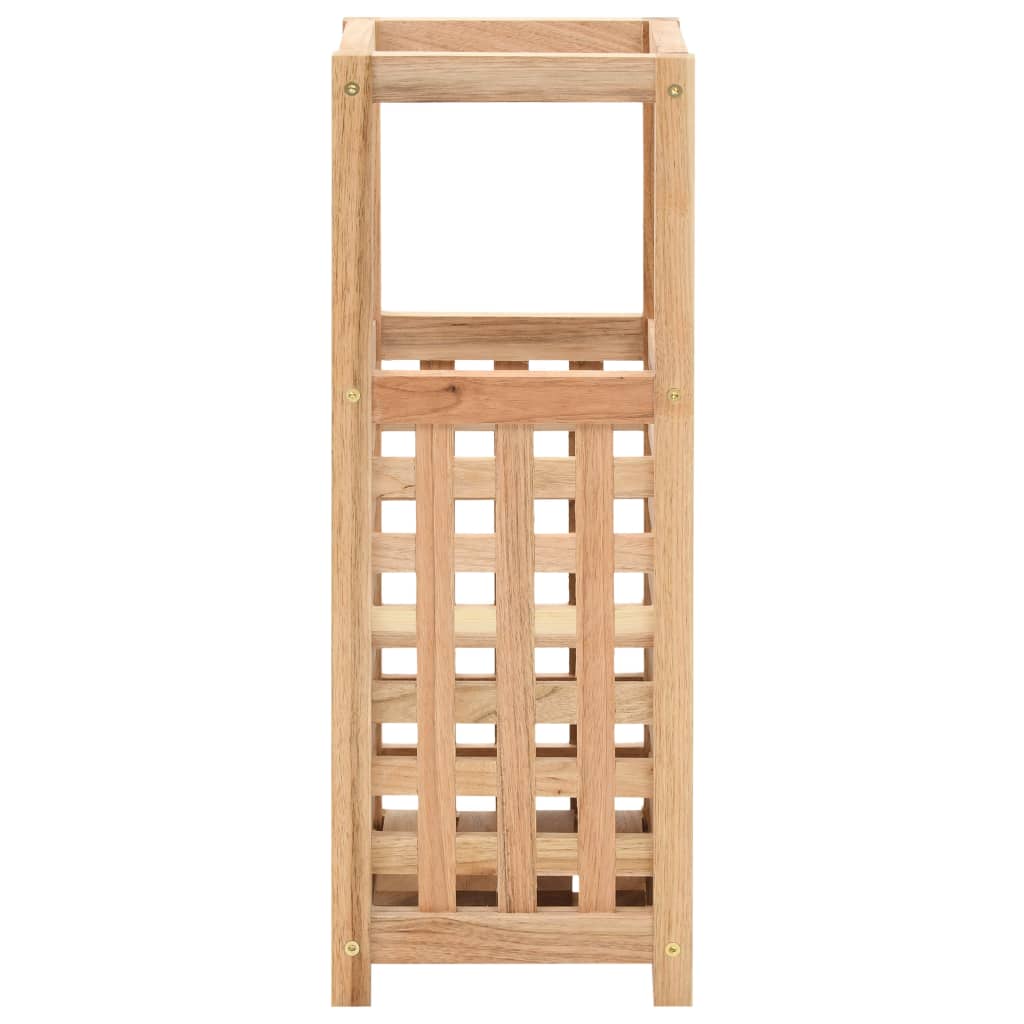 vidaXL Ομπρελοθήκη 18 x 18 x 50 εκ. από Μασίφ Ξύλο Καρυδιάς