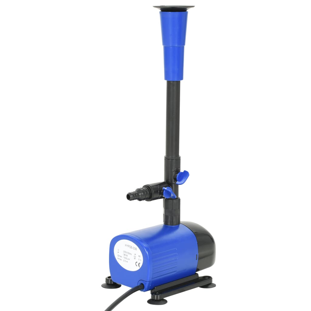 vidaXL Αντλία Σιντριβανιού 38 W 1500 Λίτρα / Ώρα