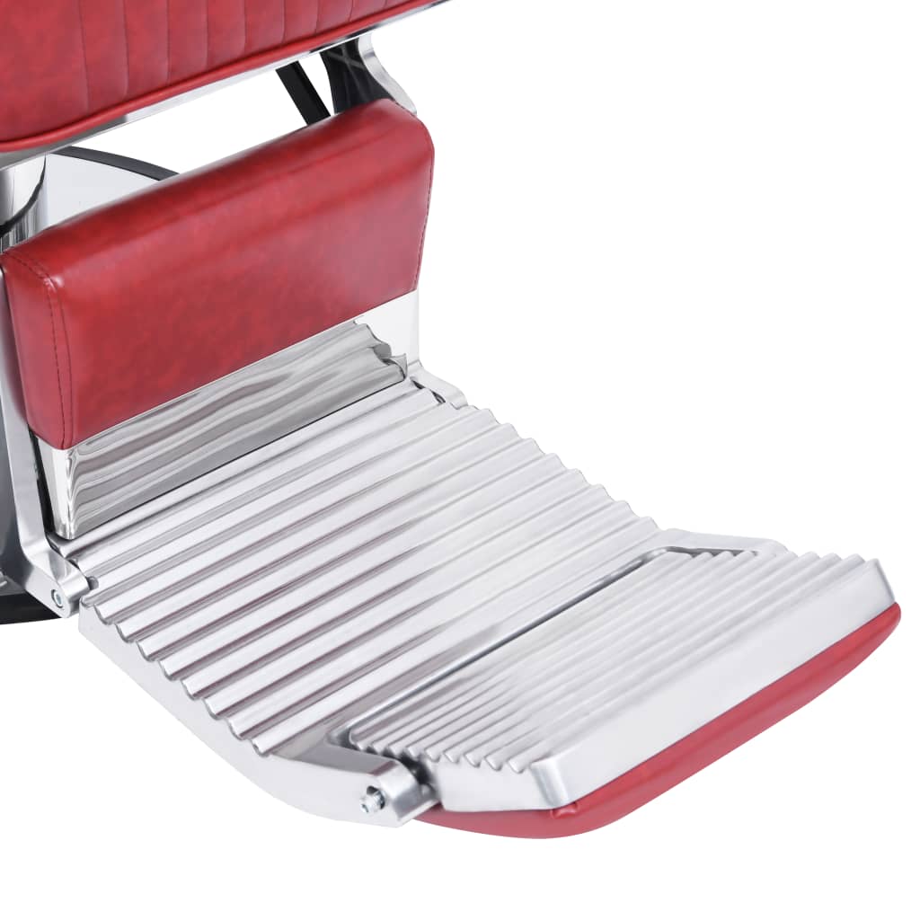 vidaXL Πολυθρόνα Κουρείου Κόκκινη 68 x 69 x 116 εκ. Συνθετικό Δέρμα