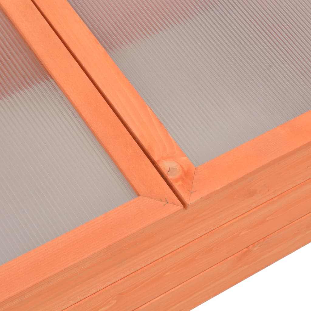 vidaXL Θερμοκήπιο 100x50x34 εκ. Ξύλινο