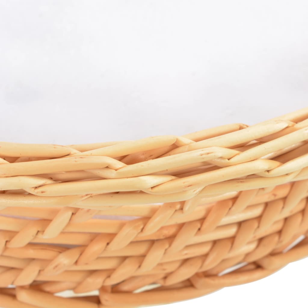 vidaXL Γατόδεντρο από Φυσ. Ξύλο Ιτιάς με Στύλους Ξυσίματος από Σιζάλ