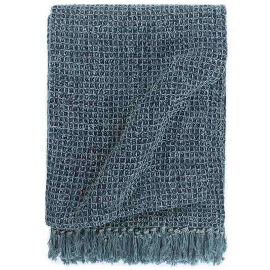 vidaXL Ριχτάρι Ίντιγκο Μπλε 125 x 150 εκ. Βαμβακερό