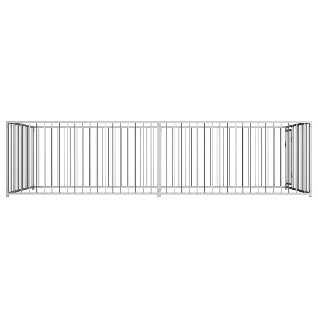 vidaXL Κλουβί Σκύλου Εξωτερικού Χώρου 200 x 400 x 100 εκ.