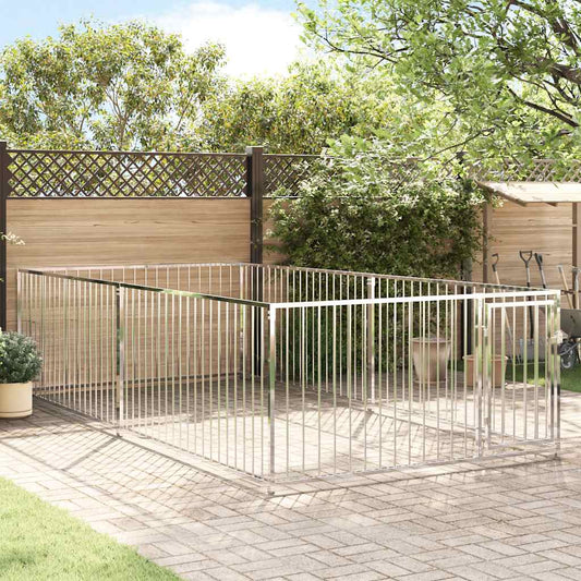 vidaXL Κλουβί Σκύλου Εξωτερικού Χώρου 200 x 400 x 100 εκ.
