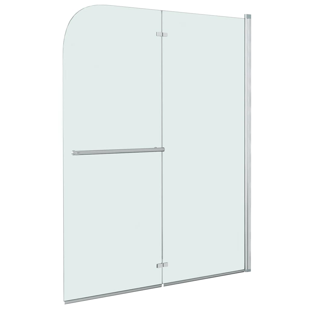vidaXL Καμπίνα Μπανιέρας με 2 Πάνελ Πτυσσόμενη 95 x 140 εκ. από ESG