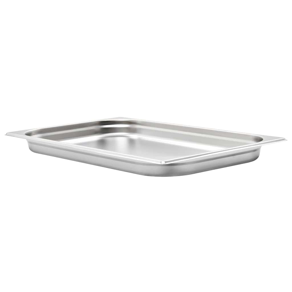 vidaXL Λεκάνες Gastronorm 4 τεμ. GN 1/1 40 χιλ. από Ανοξείδωτο Ατσάλι