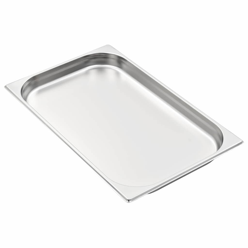 vidaXL Λεκάνες Gastronorm 4 τεμ. GN 1/1 40 χιλ. από Ανοξείδωτο Ατσάλι